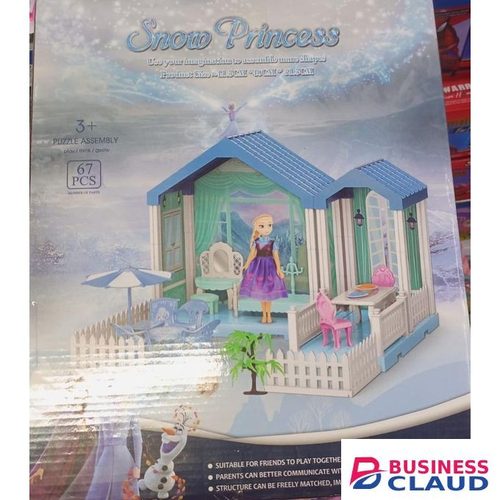 67 pcs puzzle for model kid house