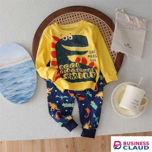 2pcs 0-3 Years Baby Boys Clothes Newborn Kids Sets Long Sleeve Sweatshirt Pants Trousers Tops Cartoon Outfits Casual