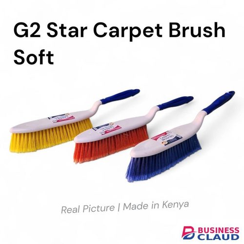 1pc Star Carpet Brush Soft Bristles perfect for maintaining carpets, rugs, and mats.Designed for gentle yet effective cleaning, the soft bristles lift dust, hair, and dirt without damaging carpet fibers. Suitable for home, office, and commercial cleaning