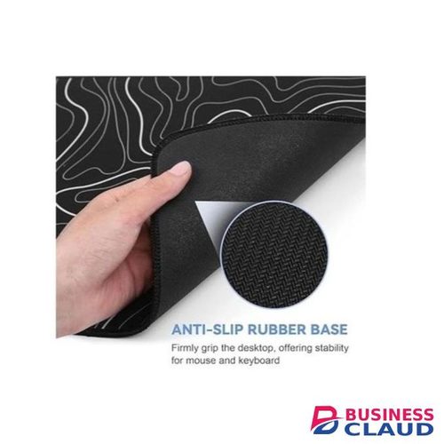BLACK Mouse Pad 80 * 30 CM Keyboard Mat Gaming Mouse Pad Thick Large Extended Keyboard Mat