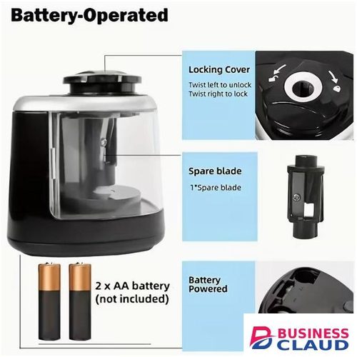 Electric Pencil Sharpener Desktop Automatic Office Stationery