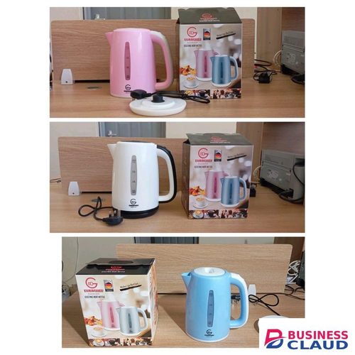 Eurochef 2 Litre 1pc Electric Water Kettle – Fast Boil Cordless Kettle designed to quickly boil water for tea, coffee, instant noodles, or other hot beverages. With its large 2-litre capacity, it is perfect for home, office, or small gatherings