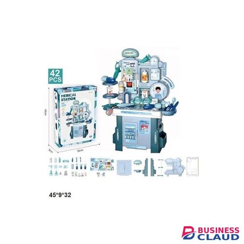 42 PCS Kids Doctor Kit – Pretend Play Medical Tools for Boys & Girls Kenya in Wool-material