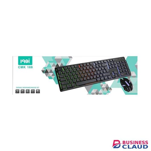 Wired Gaming light Keyboard And Mouse RGB CMK-188