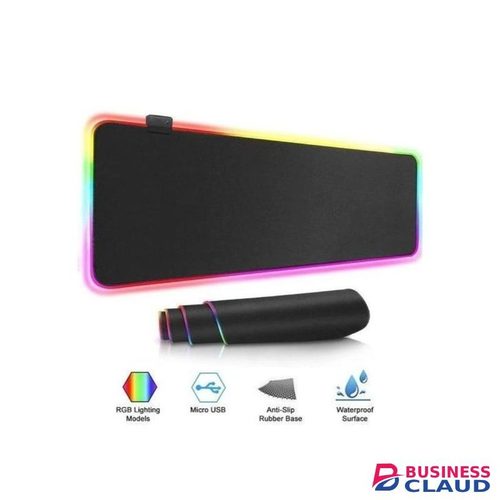 Backlit Mouse Pad Keyboard Mat RGB Gaming Mouse Pad Waterproof Keyboard Mat 800 Cm * 30 Cm * 4 Mm Non-slip Thickened