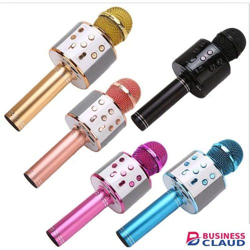 Wireless Bluetooth Karaoke Mic with Dual Speaker System
