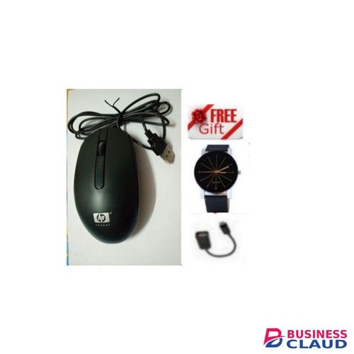 HP Wired Optical Mouse + FREE CLASSIC GIFTS
