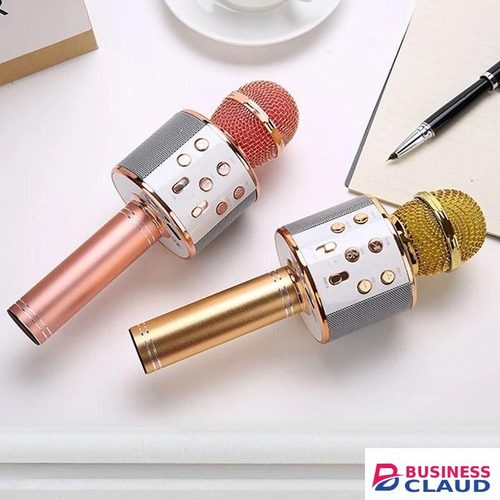 Bluetooth Karaoke Microphone for Duets, Solo Singing and Recording