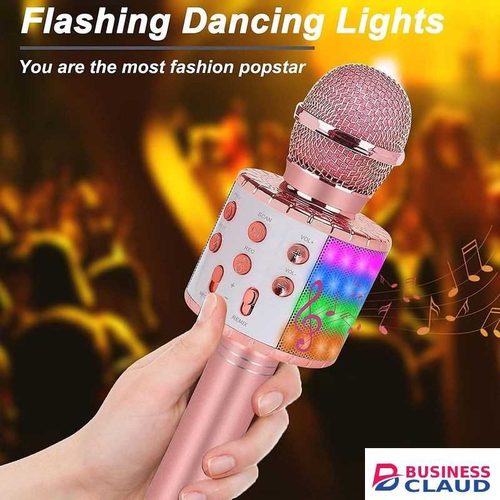 Wireless Karaoke Microphone for Kids, Bluetooth Karaoke