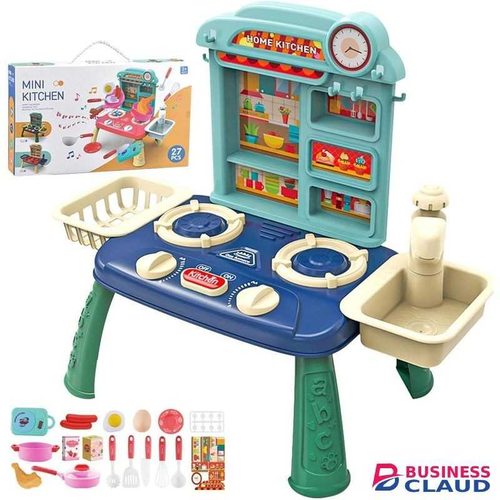 27 PCS Mini Kitchen Set for Kids – Fun Cooking Play Toys Kenya in Wool-material