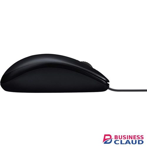 Logitech M90 Wired USB Mouse, 1000 DPI Optical Tracking, Ambidextrous For PC, Mac, Laptop - Black