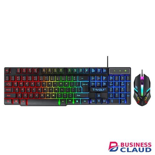 T-WOLF TF-800 Keyboard, Mouse, Headset Set, Speakers