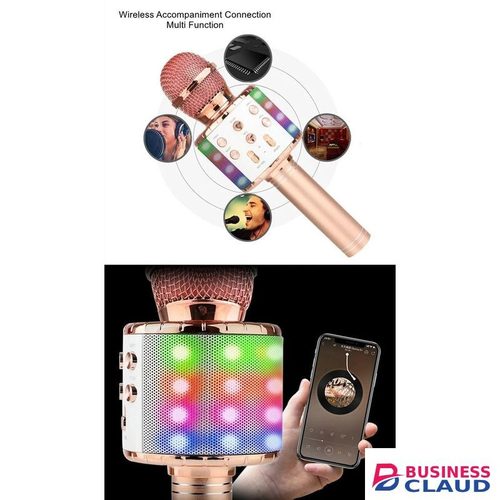 Portable Wireless Karaoke Microphone for Singing & Parties