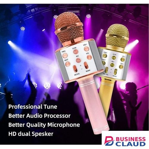 Portable Karaoke Microphone for Home, Parties & Travel