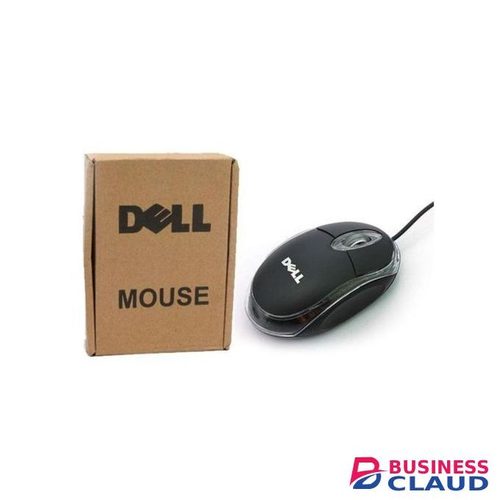 DELL Wired Optical Mouse OEM Brown Box USB 1000DPI Ergonomic & Durable