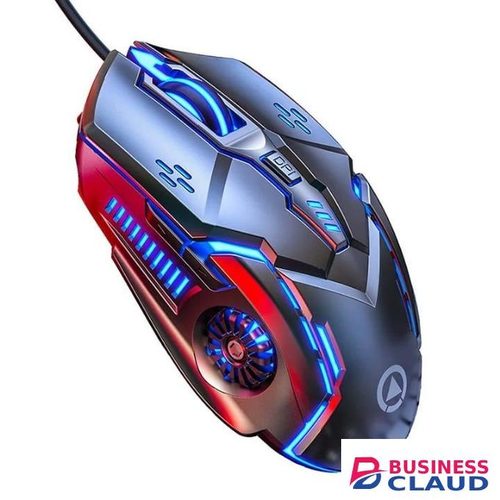 Original wired mouse blacklit high sensitive 6keys macro programing gaming mechanical mouse for gamers