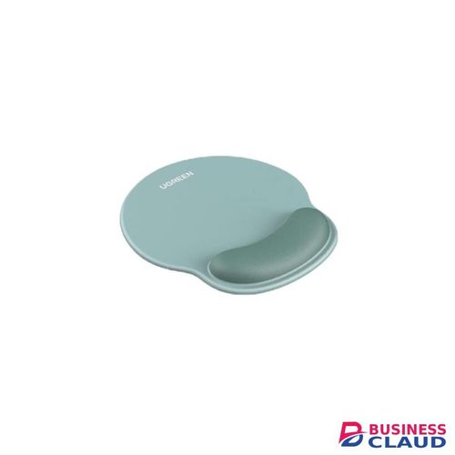 Ugreen LP668 Ergonomic Mouse Pad with Wrist Support – Green, Comfortable Gel Cushion Pad for Office & Home