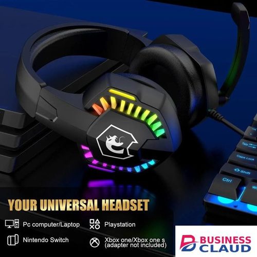 4 in 1 mechanical gaming accessories keyboard, headset, mouse, mouse pad