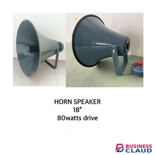 Premier 18” Horn Speaker – 80W High-Power Outdoor PA Speaker