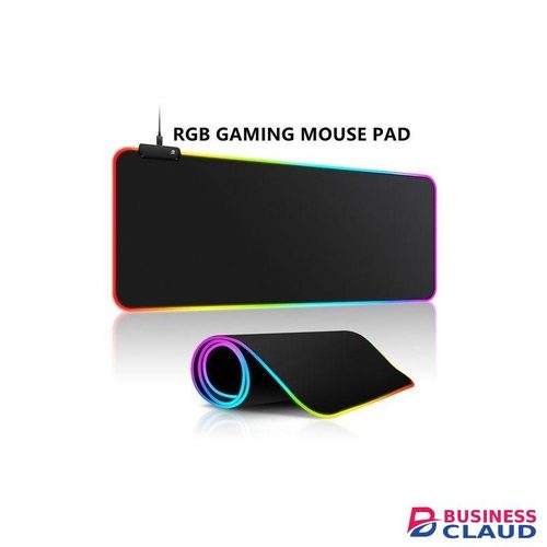Backlit Mouse Pad Keyboard Mat RGB Gaming Mouse Pad Waterproof K