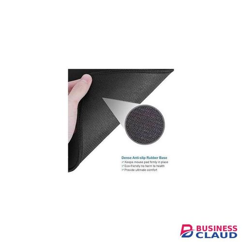 Mouse Pad Black Non-slip Water Resistant Microsoft Mousepad Mouse Pad