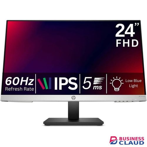 HP 24mh FHD Computer Monitor with 23.8-Inch IPS Display 1080p - Built-In Speakers