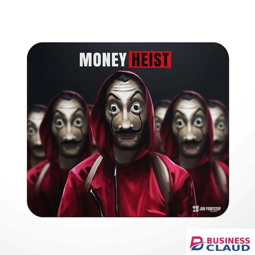 Money Heist Dali Mask Mouse Pad Gaming Mouse Pad