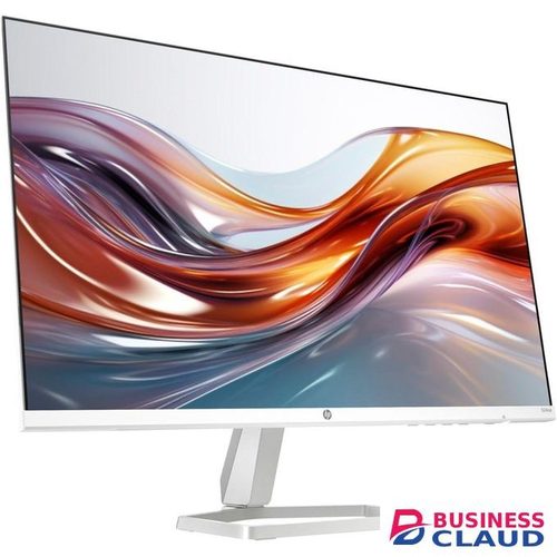 HP Series 5 524sa Monitor with Speakers (Replaces M24fwa) 24" 100Hz IPS FHD 99% sRGB 300 Nits Display, Adjustable Tilt, Flicker-Free, Anti-Glare, White/Silver