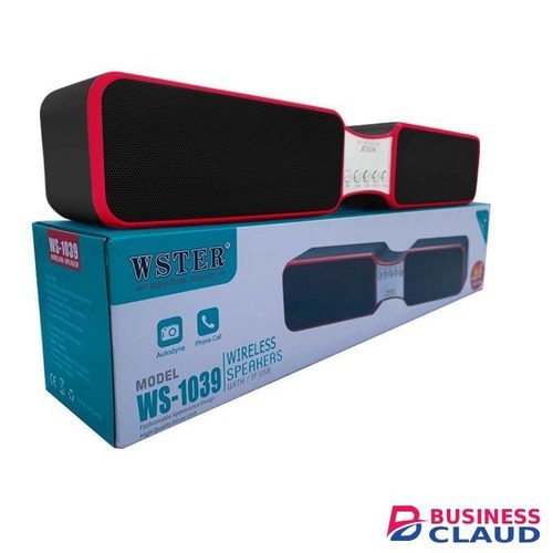 Wster Soundbar Wireless Bluetooth Speaker WS1039 TF-USB