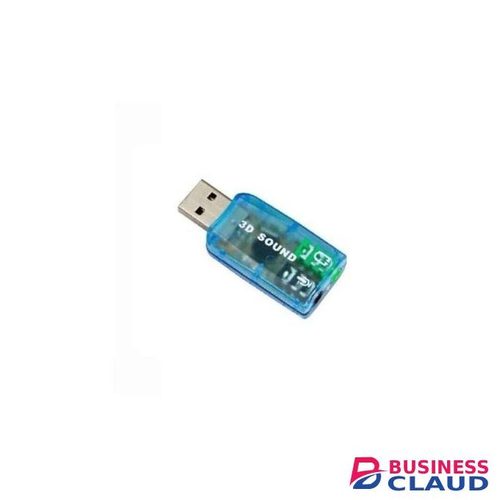 USB 2.0 Sound Card External 5.1 Channel 3D Mic Speaker Virtual Audio PC Adapter