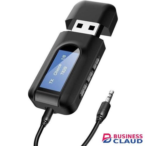 2-in-1 Bluetooth Transmitter Receiver Bluetooth USB for TV Mini Wireless Audio Adapter 3.5mm Audio Adapter for TV/PC/Car/Speaker/Home Stereo/Airplane, Boat, Gym-Plug and Play