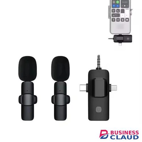 K15 smart wireless lavalier microphone for cell phones speaker tablet pc