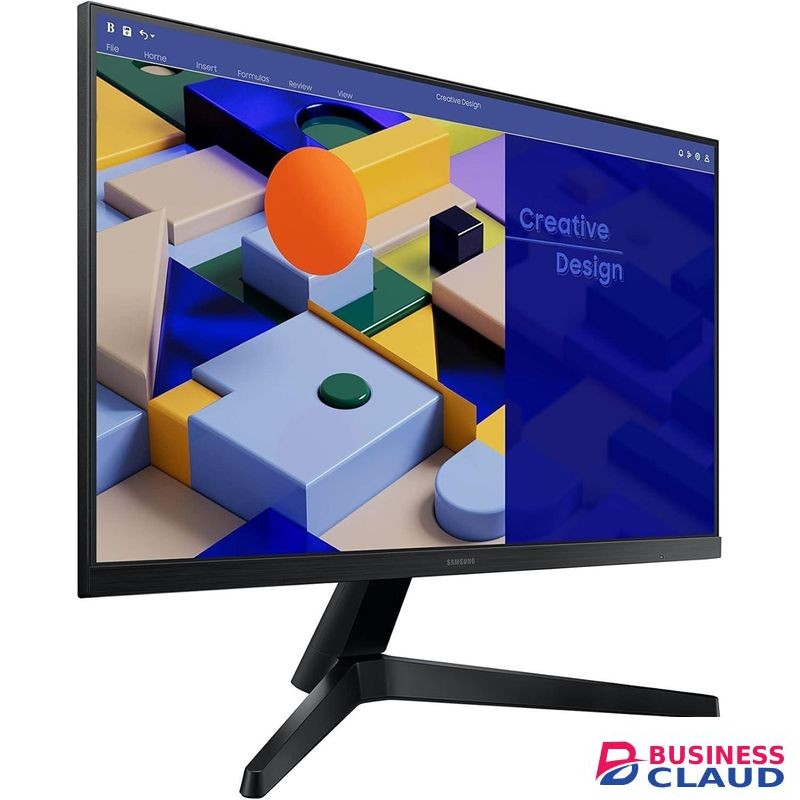 Samsung Essential S3 27-Inch FHD IPS Monitor (LS27C310EAMXUE) – 75Hz, HDMI & VGA, Eye Saver Mode, Borderless Design, AMD FreeSync, Black