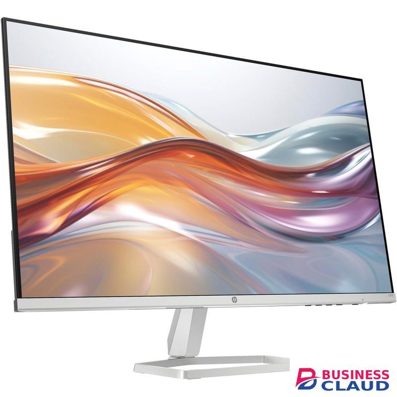 HP 27 Inch FHD Monitor, M27f, Full HD IPS LED Display, Ultraslim, Tilt Adjustable, 1x HDMI, 1 x VGA, Low Blue Light Mode, Anti-glare, Silver and Black