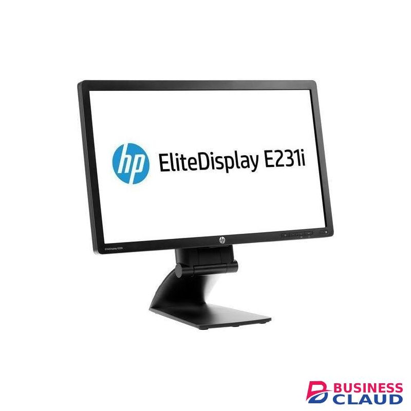 Refurbished EliteDisplay E231i 23-Inch IPS LED Monitor, Full HD 1920×1080, Ultra-Thin Bezel, DisplayPort, DVI, VGA, Fully Adjustable Stand