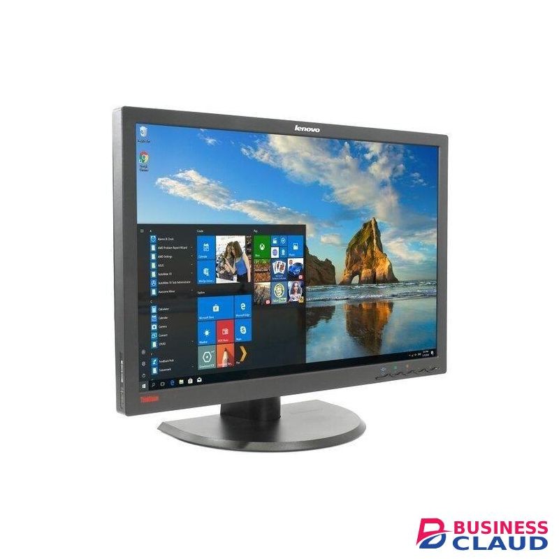 Lenovo ThinkVision LT2452P, 24 Inch IPS Full HD LED Monitor 1920x1080 Resolution, VGA, Display Port -Refurbished