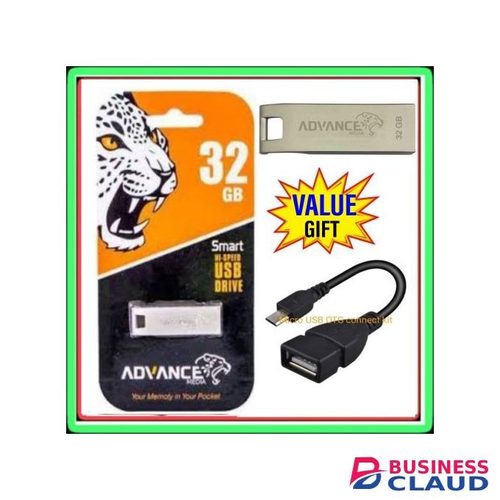 Advance Flash Disks 32gb For Tv Speaker + Otg Cable