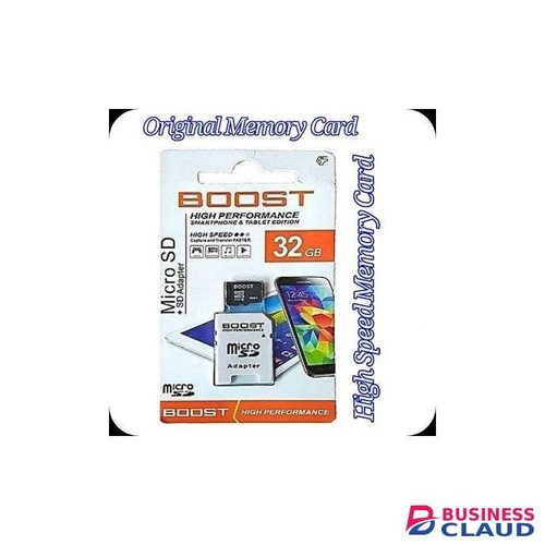 Boost 32GB Memory Card For Smart Phones - 32 GB Micro SD - Super Smart For C15 Bluetooth Speaker