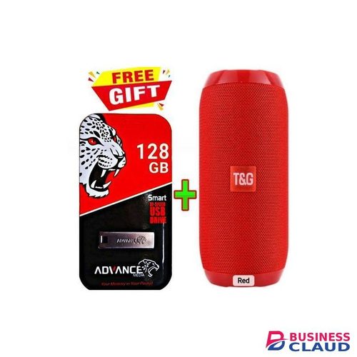 Advance ULTRA High Speed USB 128GB Large CAPACITY METAL PENDRIVE USB FLASH DISK 128GB + GIFT BLUETOOTH WIRELESS SPEAKER