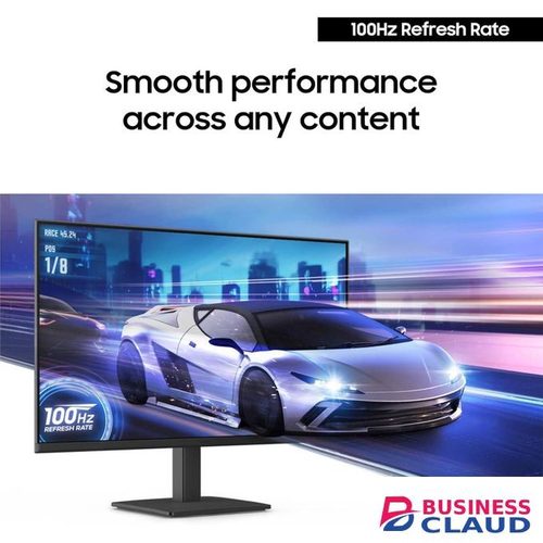 Samsung 27" (S30GD) Essential Monitor with IPS Panel and Tilt Only Stand, 100Hz Refresh Rate, Ergonomic Design, Advanced Eye Care, Game Mode