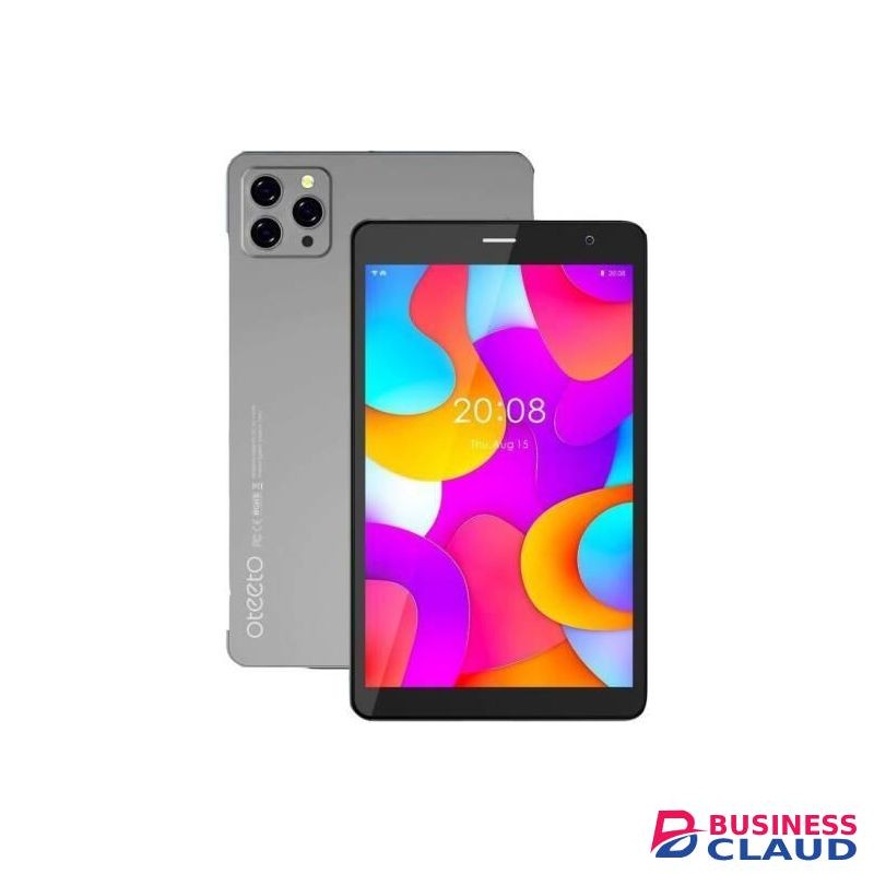 Modio 5G Android Tablet, 8 Inch IPS Display, Octa-core Processor, 8GB RAM, 512GB ROM, Bluetooth, Cellular, Wi-Fi, 5000 mAh Battery, Grey