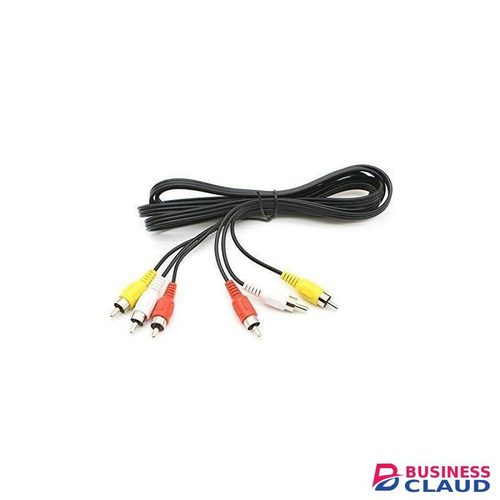 Audio Video RCA Cable, 65FT 3RCA to 3RCA Composite AV Cable Compatible with Set-Top Box, Speaker, Amplifier, DVD Player
