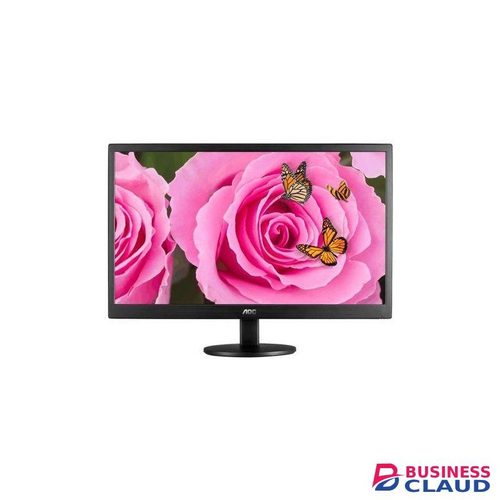 Aoc E970SWN 18.5" Monitor, 1 VGA, 1 HDMI 1.4, 1366×768 @ 60Hz, Black