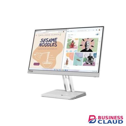 Lenovo L22e-40 21.45" FHD Monitor, Connectivity: 1 VGA, 1 HDMI 1.4, Cloud Grey Color