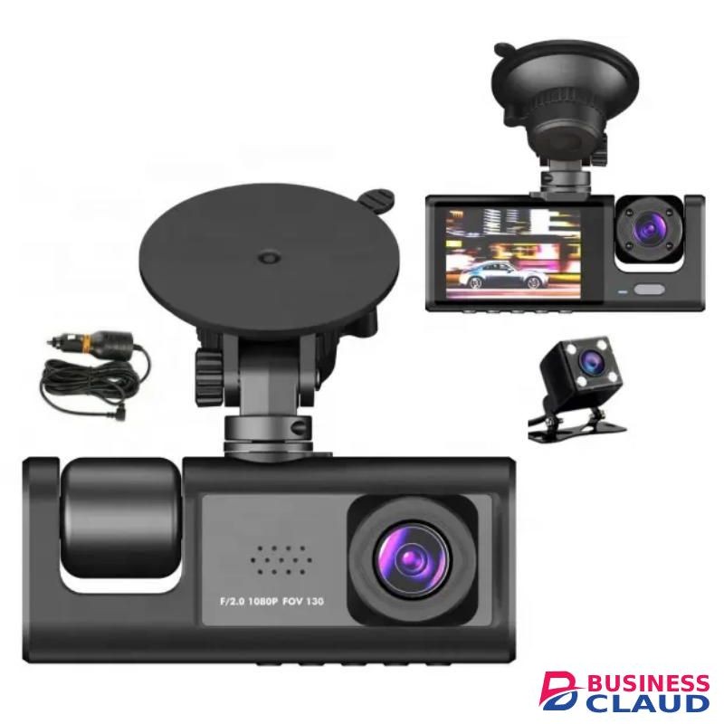 1080P Dual Dash Camera for Car Front and Inside Dashcam Car Security Video Recorder,170°Wide Angle Vehicle Cam,WDR,G-Sensor,2’’ IPS Screen,Loop Recording,Night Vision