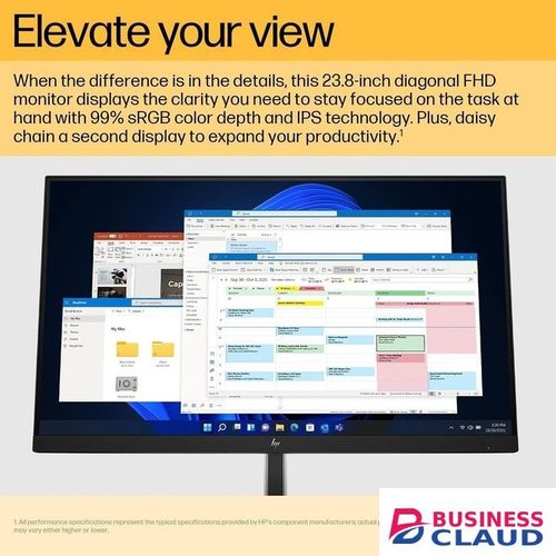 HP E24u G5 24 Inch FHD USB-C Monitor