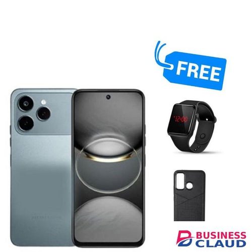 Tecno SPARK 40,IPS LCD DISPLAY 6.67",UPTO 8GB RAM +128GB ROM,LED WATCH & PHONE COVER