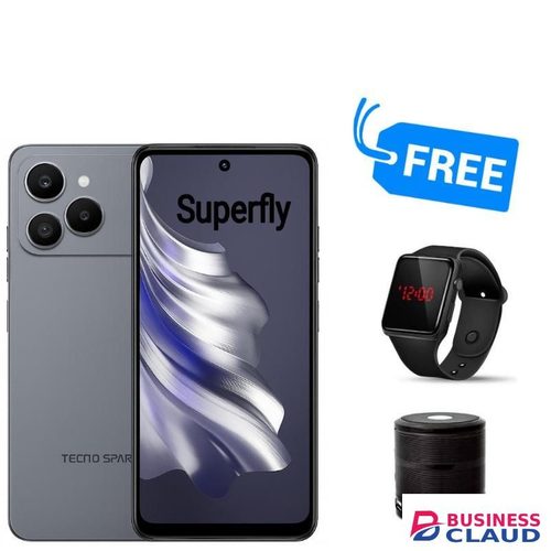 Tecno SPARK 40,IPS LCD DISPLAY,UPTO 8GB RAM +128GB ROM,FREE LED WATCH & SPEAKER,SPLY"