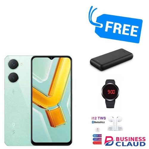 Vivo Y03,IPS LCD DISPLAY 6.56" INCHES,128GB STORAGE/4GB RAM,& CLASSY FREEBIES,SPLY"