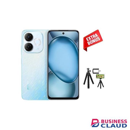 Itel A90, 6.7" inch IPS LCD display, 5000 mAh, 4+4 GB, 128 GB, Dual Sim - Wave Blue